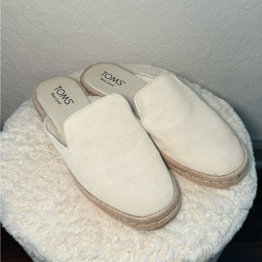 Toms Women's Cream Mules